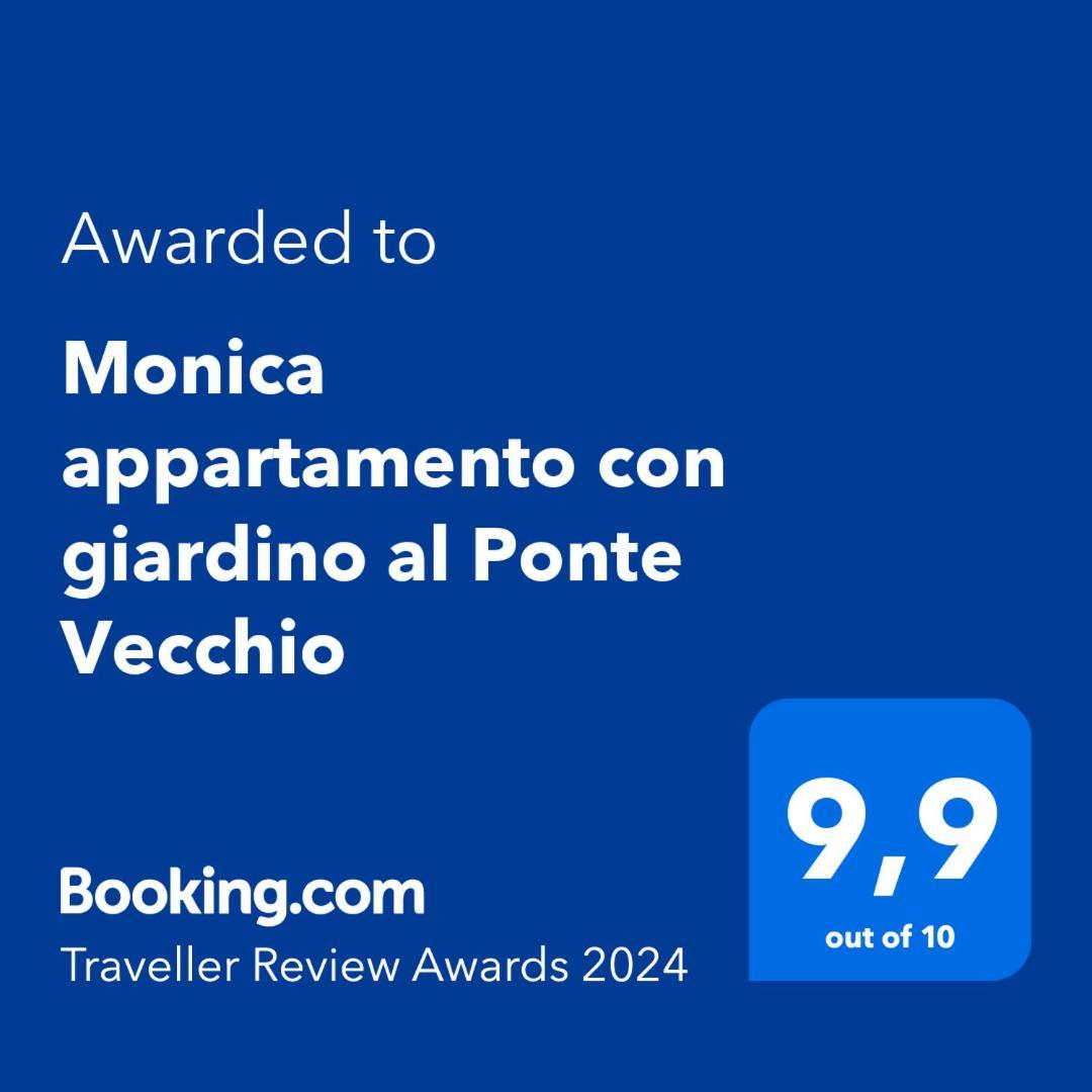 Monica Appartamento Con Giardino Al Ponte Vecchio Florence Extérieur photo